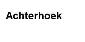 Bij u in achterhoek 