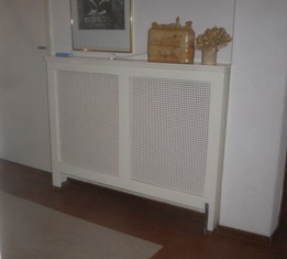 radiator met ombouw